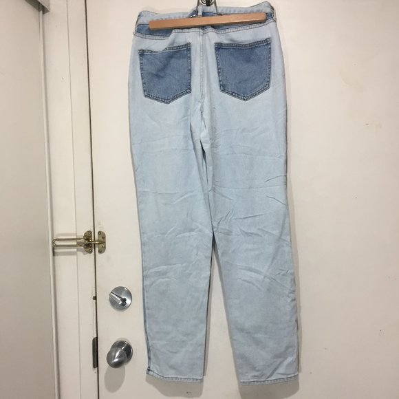 PACSUN PATCHWORK DENIM JEANS SIZE 26 - Picture 3 of 6